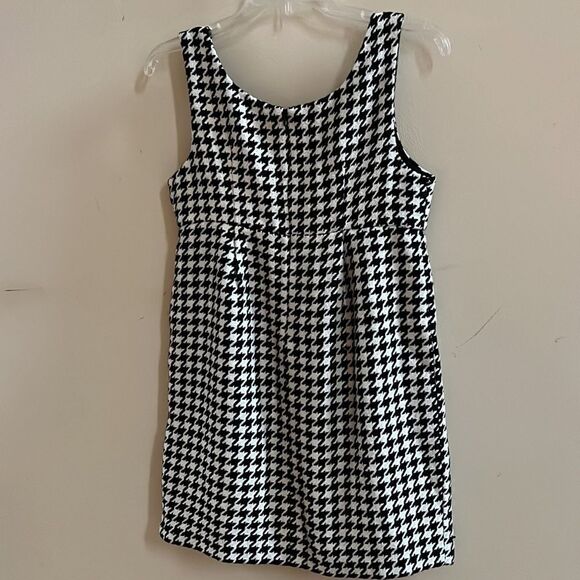 Women’s Small Beautiful houndstooth high waisted classic career dress - Picture 12 of 16